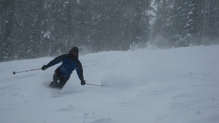 And then there's skiing... which is really dancing with gravity